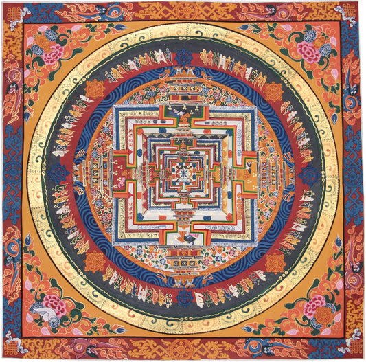Kalachakra Mandala Thangka 48*48