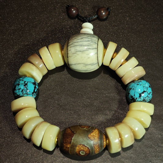 Tibetan Camel Bone Bracelet