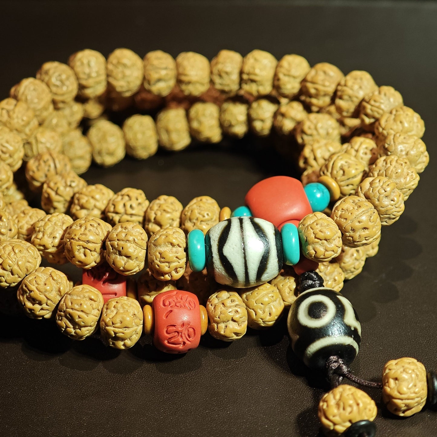 Rudraksha Bodhi Seed Mala